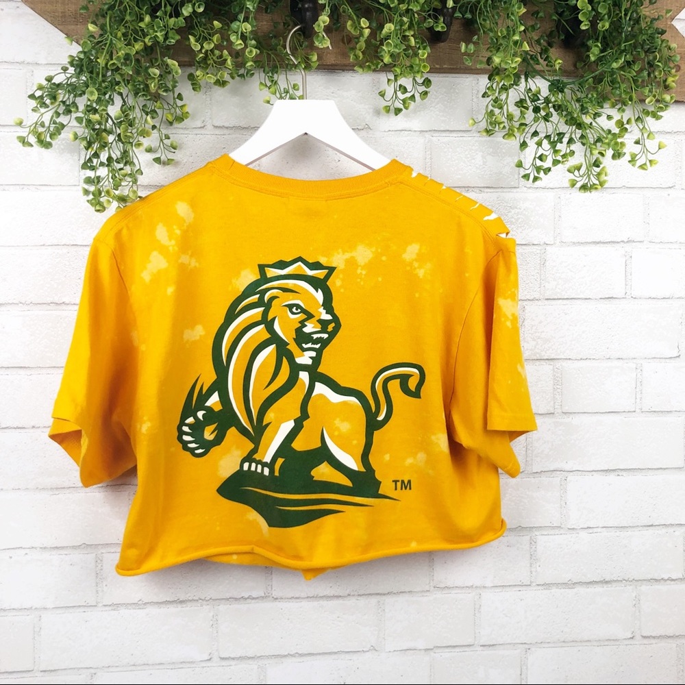 Methodist University Custom Bleach Splatter Shirt - image 5